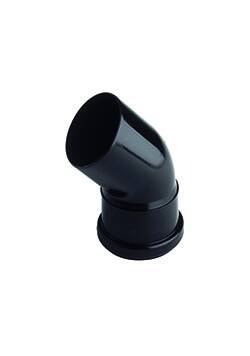 Connection elbow black